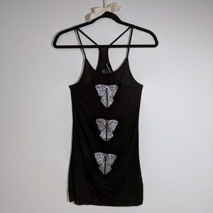 Strappy Crystal Studded Tank